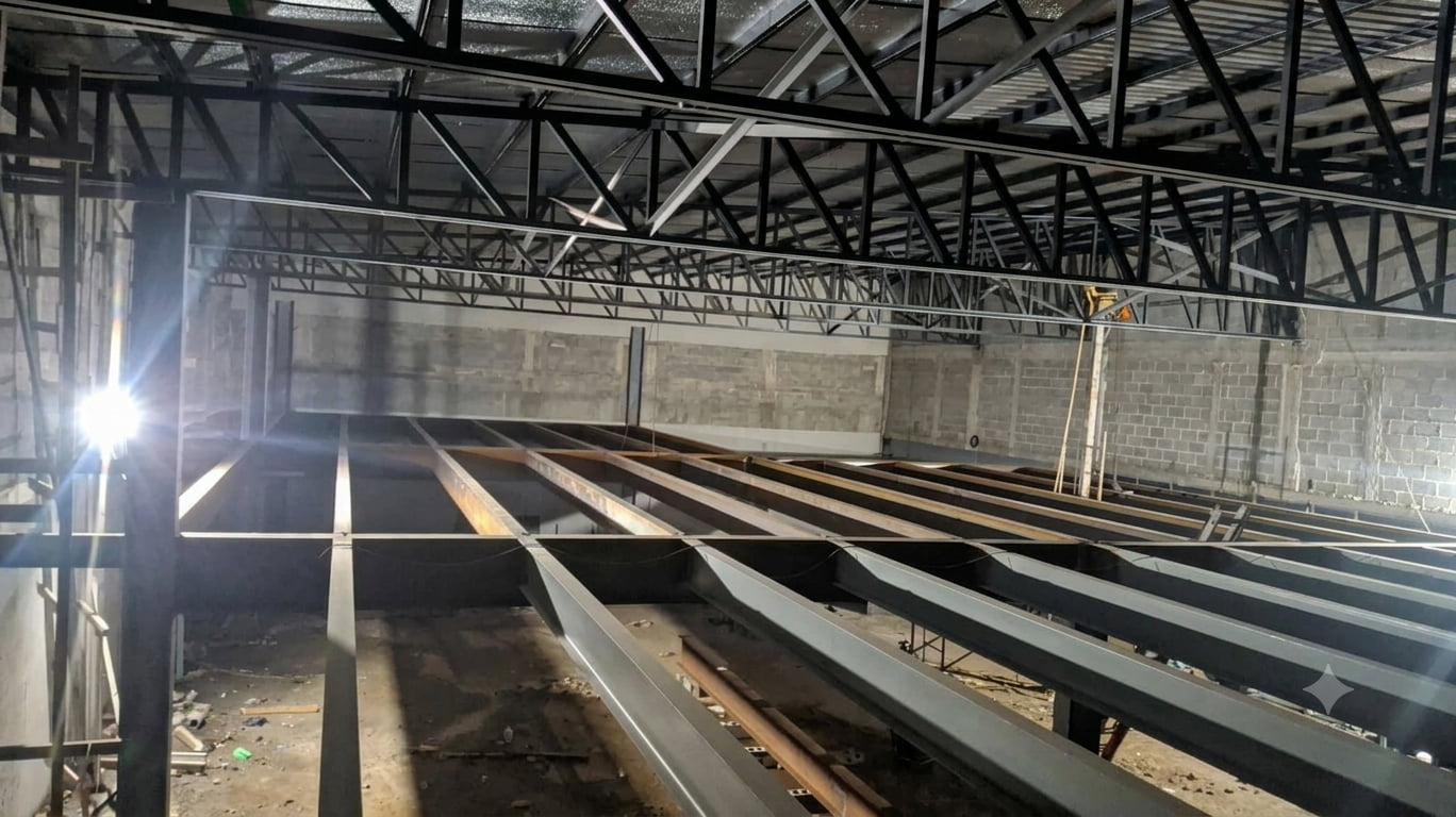 Nave industrial construcción Honduras